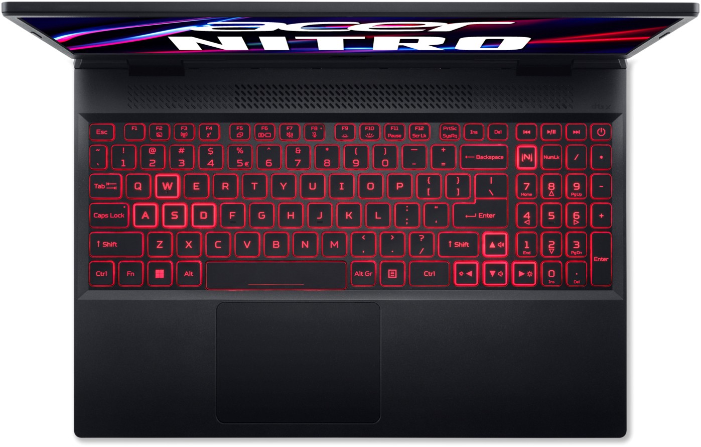 Ноутбук Acer Nitro 5 AN515-46-R7XU-wpro, RAM 16 ГБ, Черный, SSD 512 ГБ, nVidia GeForce RTX 3050 детальное изображение - 3