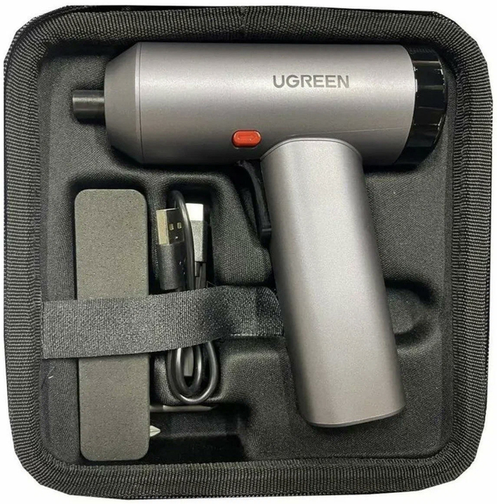Шуруповерт с набором бит Ugreen UT118 Electric Screwdriver Set 15712, 3.7 В, 5 Нм, 2.2 А·ч №3