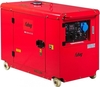 Генератор дизельный с воздушным охлаждением FUBAG DS 6500 AC ES 431743, в кожухе, 6 кВт, Красный вариант - 1