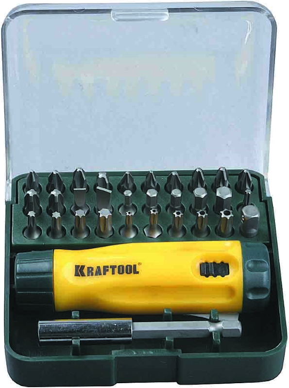 Биты, торцевые головки KRAFTOOL 26142-H32 детальное изображение - 1