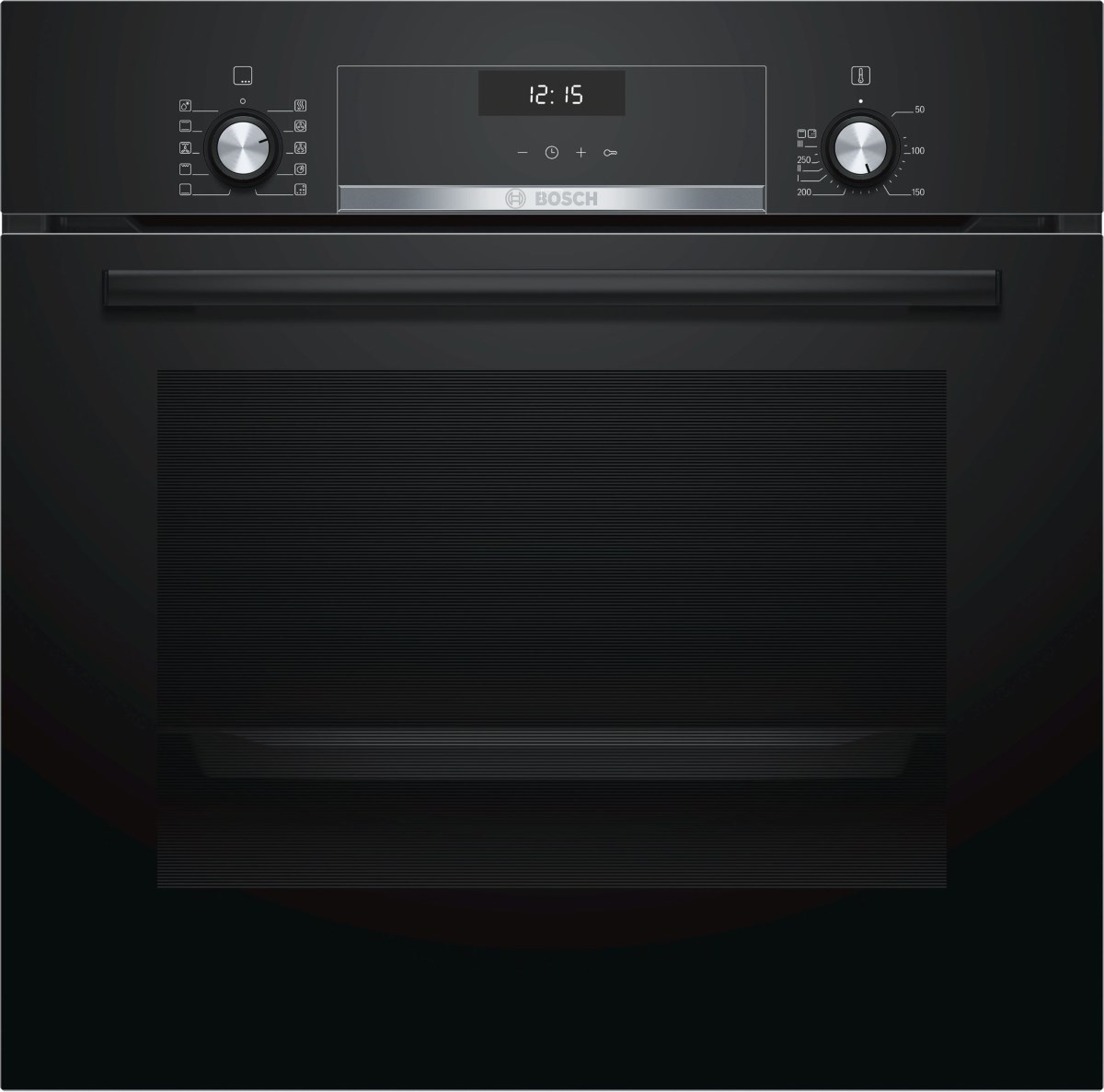 Духовой шкаф Bosch HBJ 558YB0Q, черный детальное изображение - 3