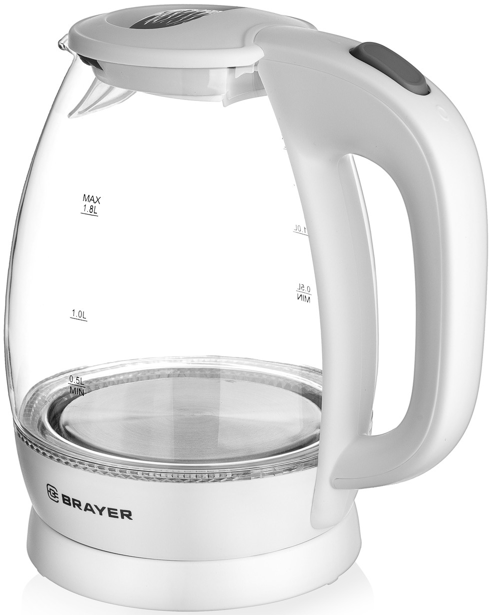 Электрический чайник Brayer BR1013 1.8 л, Белый детальное изображение - 6