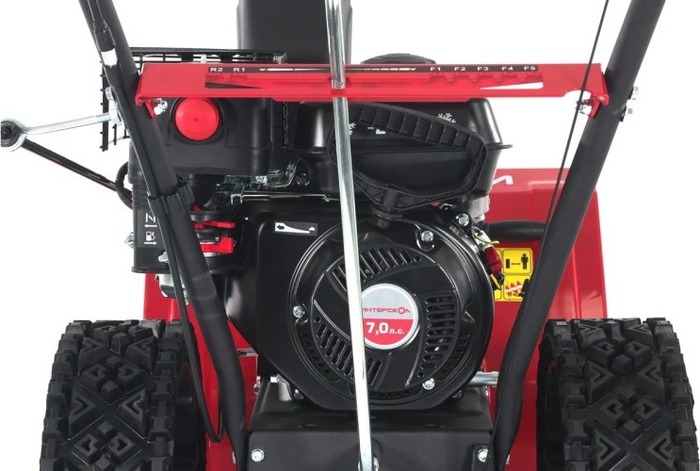 Снегоуборочная машина ИНТЕРСКОЛ СМБ-56/7 779.0.1.70, 7 л.с., 5200 Вт, Красный №8