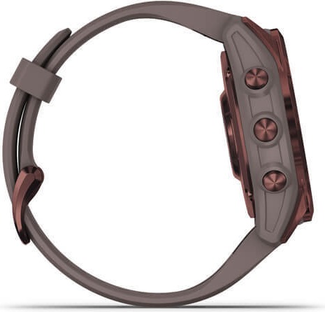 Смарт-часы Garmin Fenix 7s Sapphire Solar, 42 мм, Бронзовый детальное изображение - 3