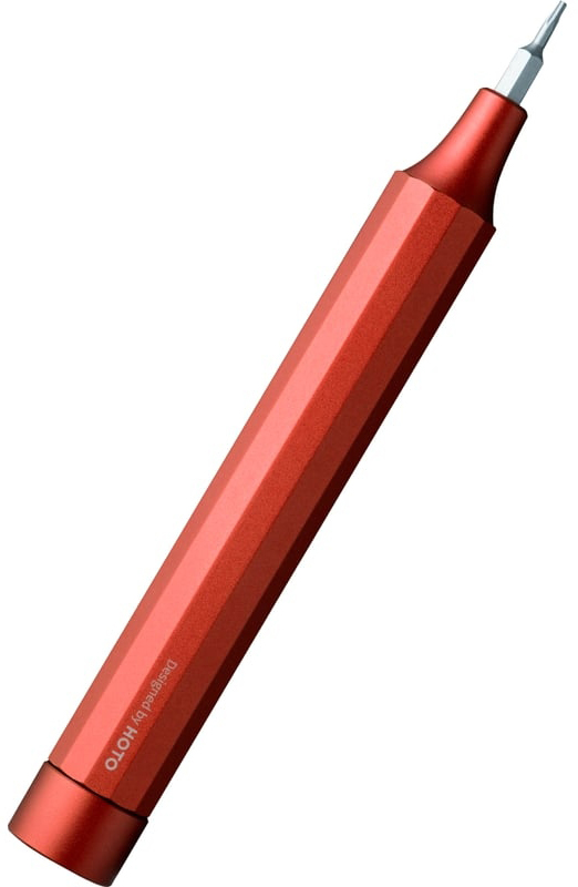 Отвертка прецизионная с набором бит HOTO 24-in-1 Precision Screwdriver QWLSD004, Красный детальное изображение - 2