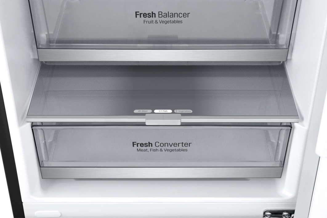 Холодильник LG GA-B509SBUM, Черный детальное изображение - 4