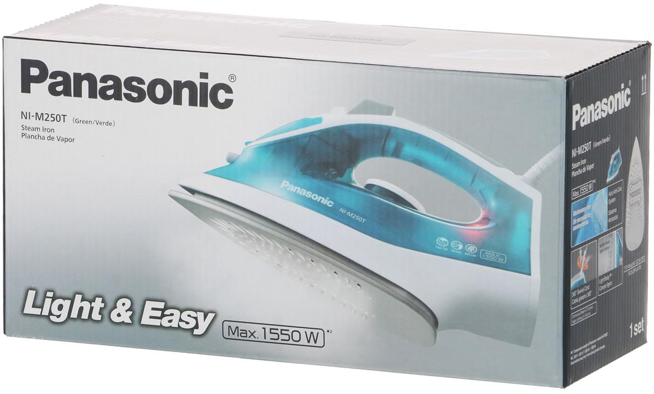 Утюг Panasonic NI-M250T, Зеленый детальное изображение - 4