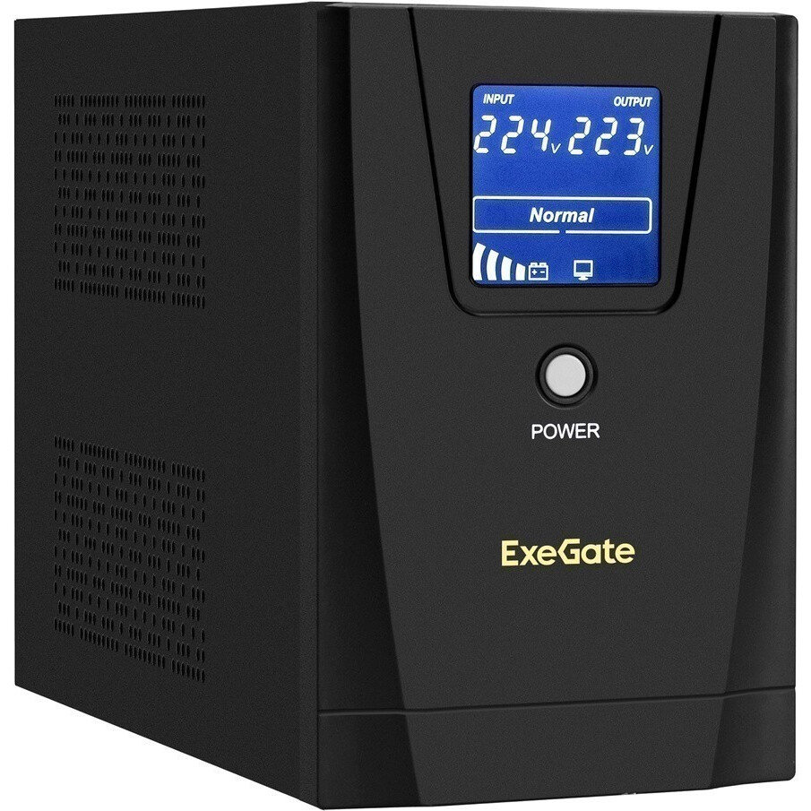 ИБП ExeGate SpecialPro Smart LLB-1600.LCD.AVR.2SH.3C13 детальное изображение - 1