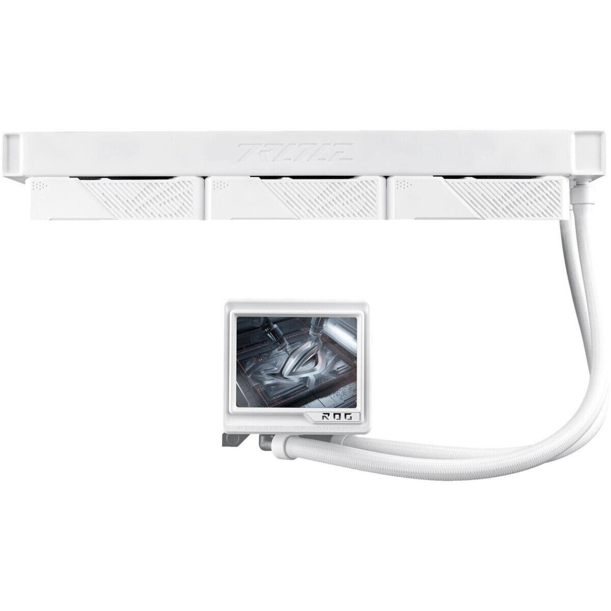 Система жидкостного охлаждения ASUS ROG RYUJIN III 360 ARGB EXTREME, Белый детальное изображение - 6