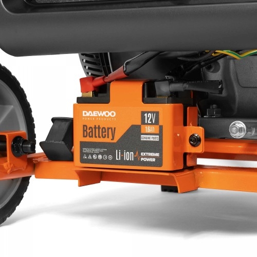 Генератор бензиновый DAEWOO GDA 9400Ei, 7.5 кВт, Оранжевый детальное изображение - 12