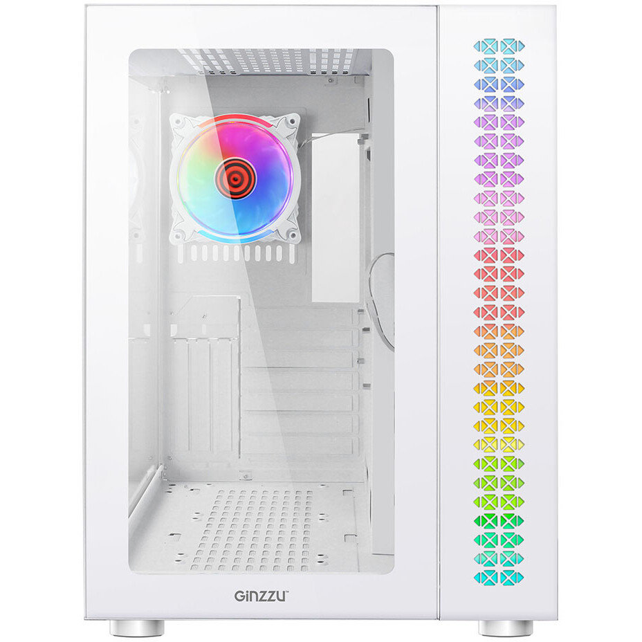 Корпус Ginzzu V570, Белый детальное изображение - 3