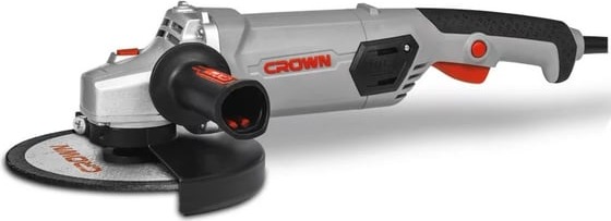 Угловая шлифовальная машина CROWN CT13507-180N, 180 мм, 8500 об/мин, 1500 Вт детальное изображение - 1