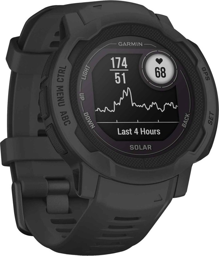Смарт-часы Garmin Instinct 2 Graphite, 45 мм, Черный №2