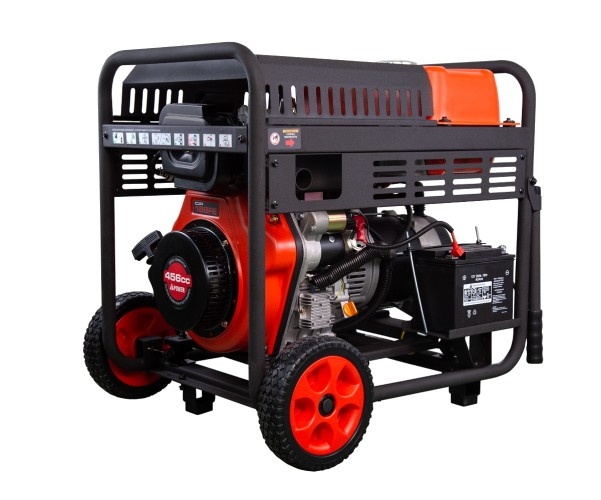 Генератор дизельный с воздушным охлаждением A-iPOWER AD5500EA 20401, открытый, 5 кВт, Черный детальное изображение - 3