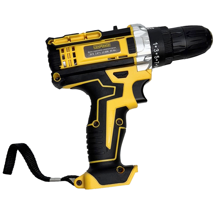 Аккумуляторная дрель-шуруповерт IronMaster Iron Master IM-SD20V, 16 В, 35 Нм, 2 А·ч  №2