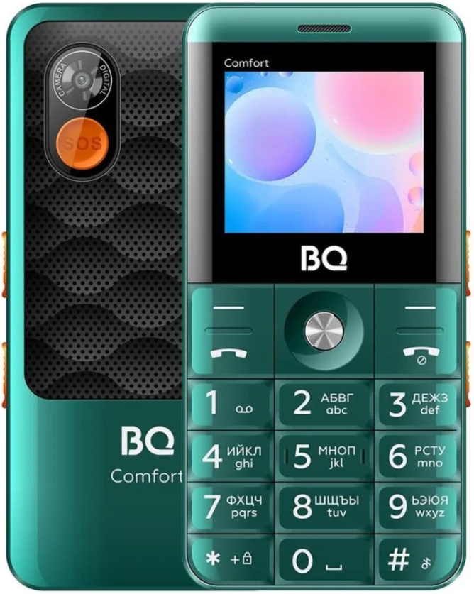 Мобильный телефон BQ 2006 Comfort, 32 Мб, Синий, Dual mini-SIM детальное изображение - 1