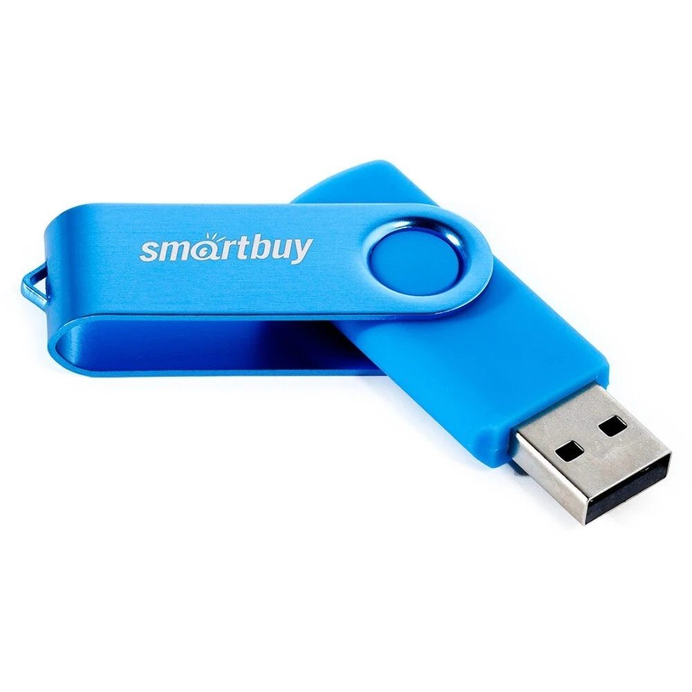 USB Flash накопитель SmartBuy Twist (SB008 ГБ2TWB) 8 ГБ, синий детальное изображение - 1