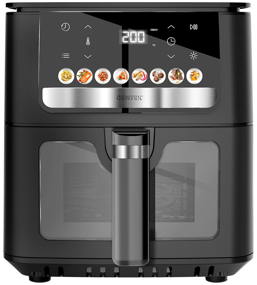 Аэрогриль Centek CT-3103, 6,5 л, 1900 Вт, Черный детальное изображение - 1