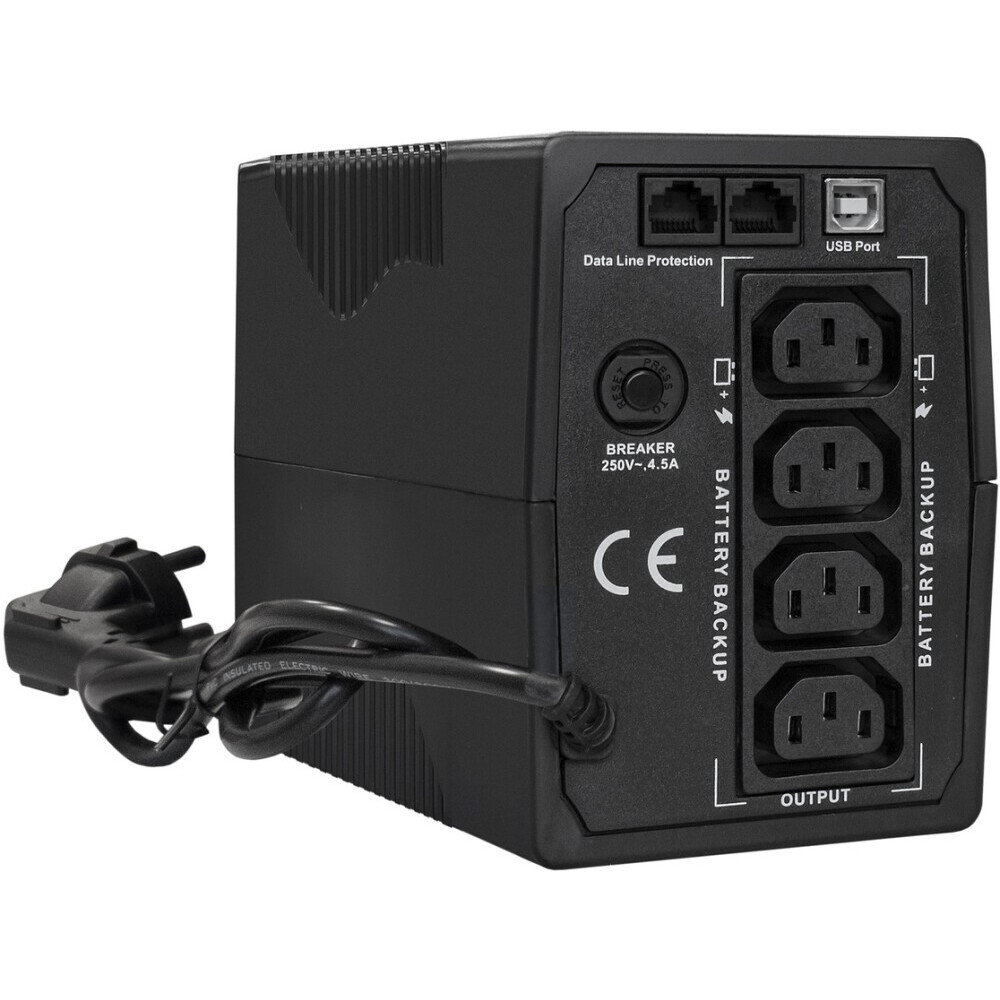 ИБП ExeGate SpecialPro Smart LLB-650.LCD.AVR.1SH.2C13.RJ.USB детальное изображение - 2