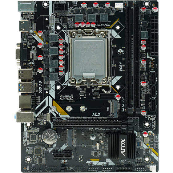 Материнская плата AFOX IH610D4-MA5-V4 детальное изображение - 1