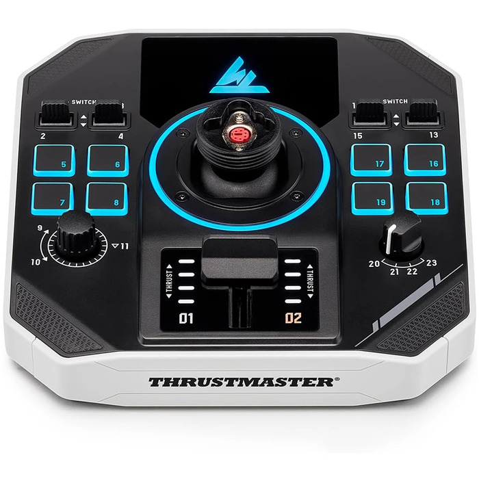 Джойстик ThrustMaster Sol-R 2 HOSAS Space Sim Duo, Белый №4