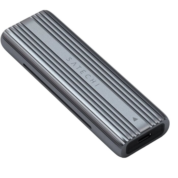 Внешний корпус для SSD M.2 Satechi USB-C NVMe and SATA SSD Enclosure ST-UCNSEM, Серебряный №4