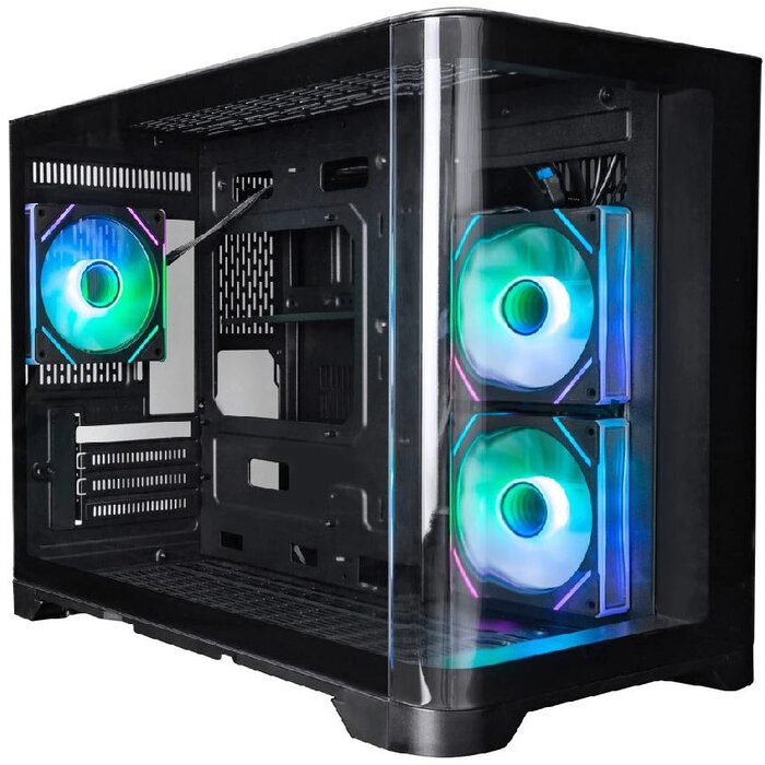Корпус 1STPLAYER UView UV6 ARGB, Черный №1