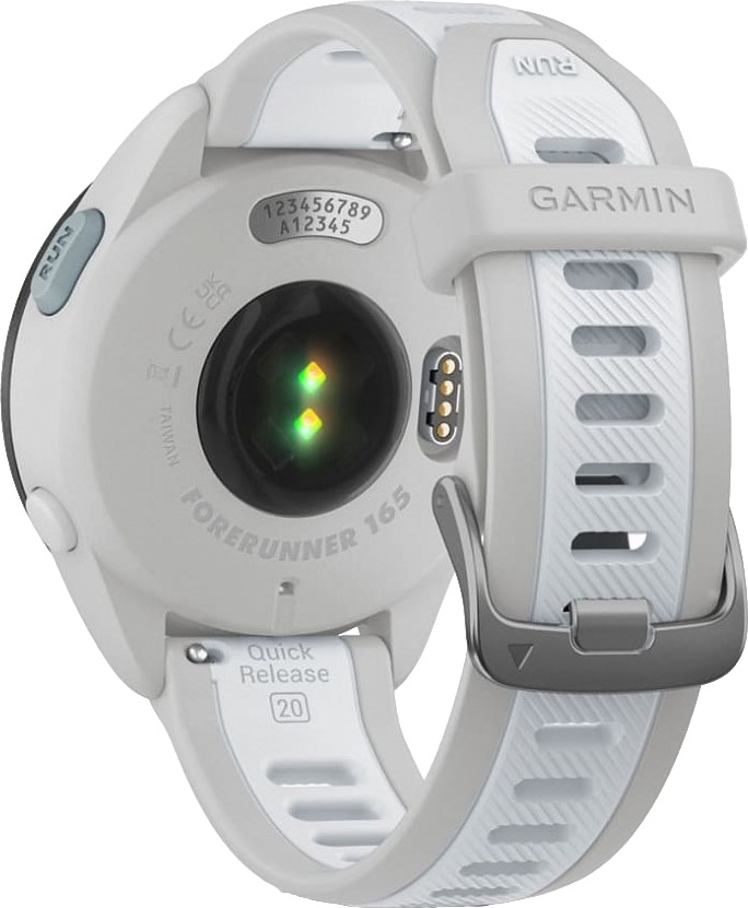 Смарт-часы Garmin Forerunner 165 Music, 43 мм, Белый детальное изображение - 2