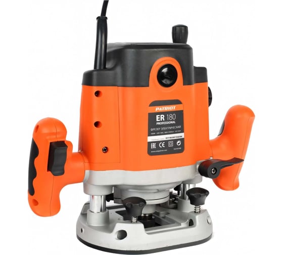 Фрезер PATRIOT ER 180 150300180, 900 Вт, Оранжевый детальное изображение - 2