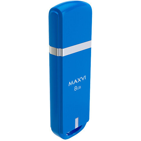 USB Flash накопитель MAXVI P3 Sky 8 ГБ, синий детальное изображение - 2