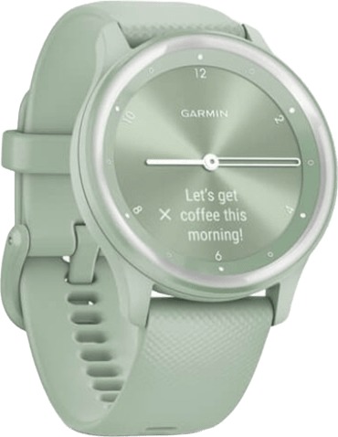 Смарт-часы Garmin Vivomove Sport 40 мм, Зеленый детальное изображение - 3