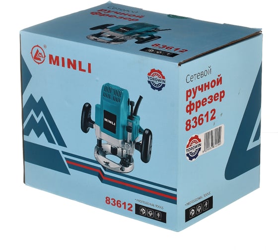 Фрезер MINLI 12мм, 83612, 2100 Вт, Зеленый детальное изображение - 12