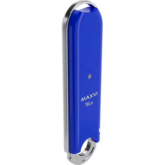 USB Flash накопитель MAXVI P2 16 ГБ, синий детальное изображение - 2