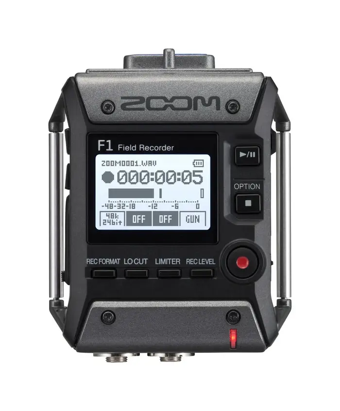 Рекордер Zoom F1-SP, 24 бит, Серебряный №5