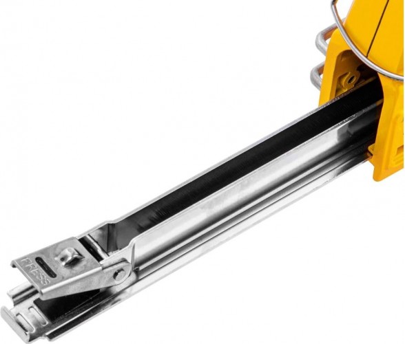 Скобозабиватель ручной Denzel тип 53 и 13, 6-14мм, тип 140, 10-14мм, тип 300, 15мм, тип 500, 15мм 40215 детальное изображение - 6