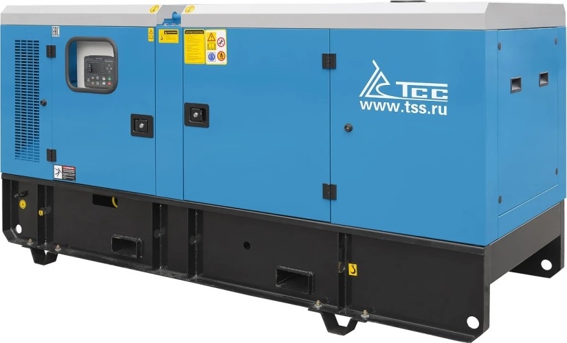 Генератор дизельный ТСС АД-50С-Т400-1РКМ11 (TTD 69TS ST) 040054, в кожухе, 50 кВт, Синий детальное изображение - 1
