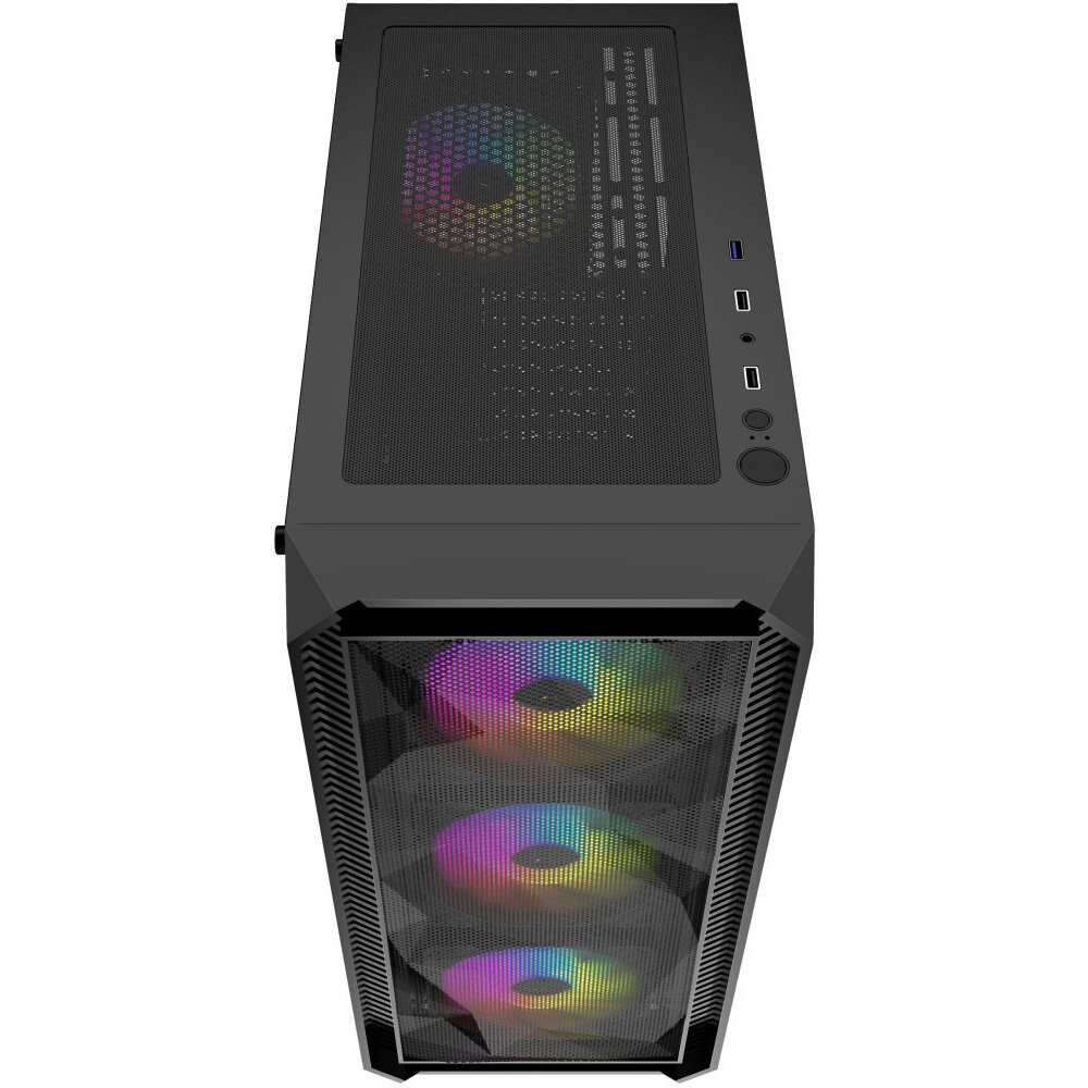 Корпус Powercase Mistral Edge, Черный детальное изображение - 4