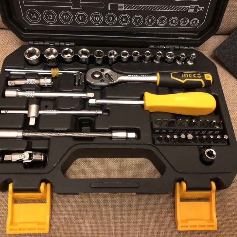 Набор инструментов INGCO HKTS14451 детальное изображение - 6