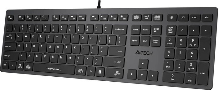 Клавиатура A4Tech Fstyler FX50, Серый №3