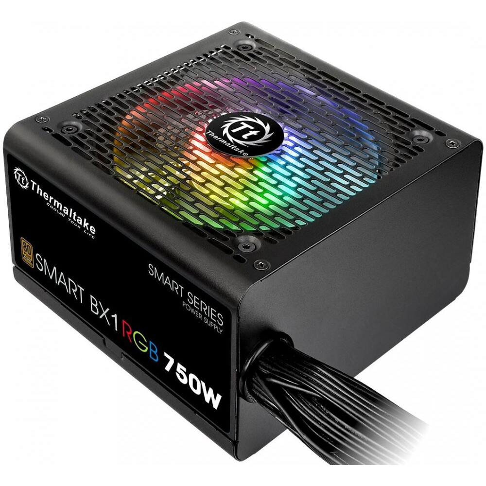 Блок питания Thermaltake Smart BX1 RGB (PS-SPR-0750NHSABE-1), 750 Вт детальное изображение - 2