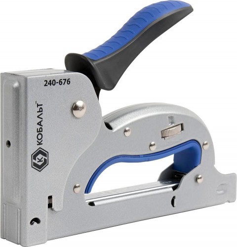 Скобозабиватель ручной Кобальт 240-676 механический 6-14 мм, тип 140, регулятор удара, ув детальное изображение - 3