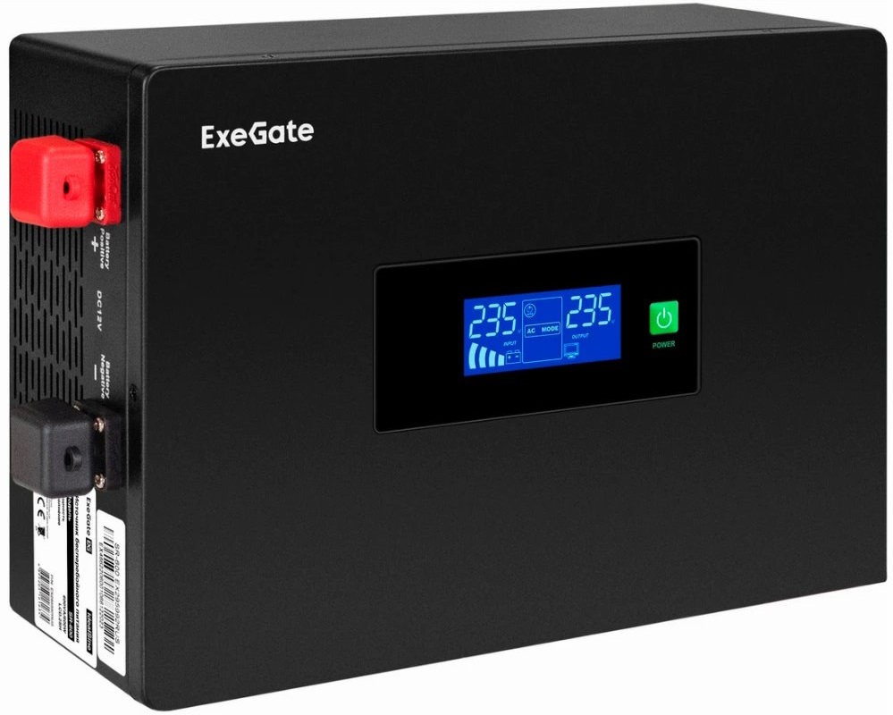 ИБП ExeGate IdealSine SR-1000.LCD.2SH детальное изображение - 1