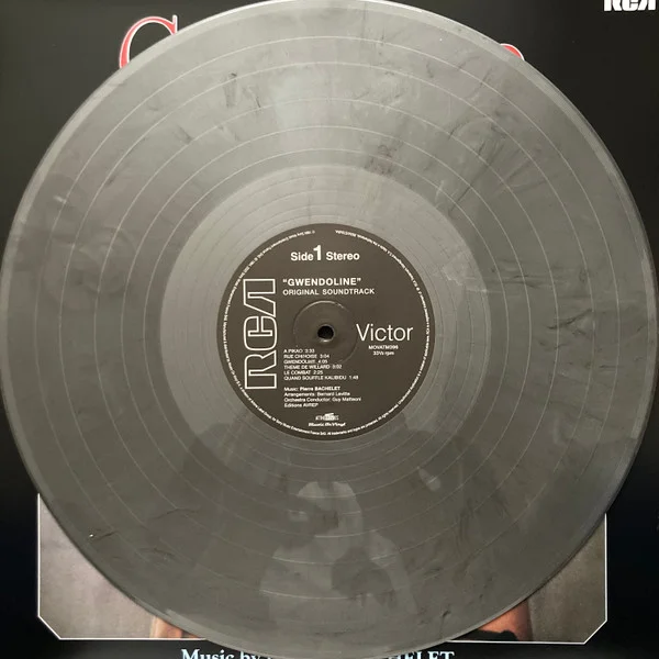 Виниловая пластинка Pierre Bachelet – Gwendoline – Original Soundtrack – Silver & Black Marbled LP детальное изображение - 3
