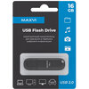 USB Flash накопитель MAXVI P1 16 ГБ, черный вариант - 3