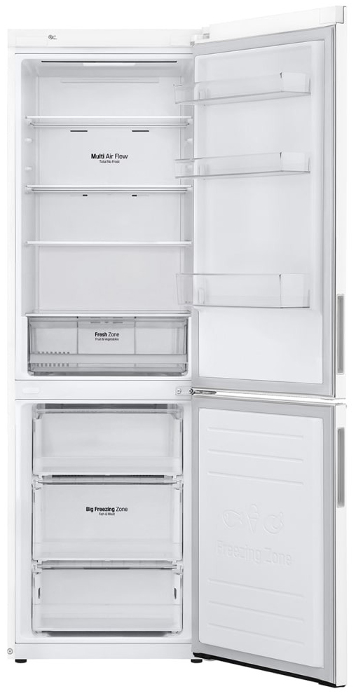 Холодильник LG GA-B459CQWL, Белый детальное изображение - 2