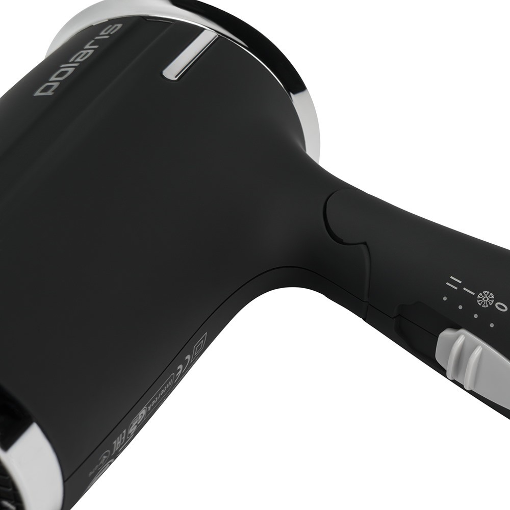 Фен Polaris Mini PHD 1464T, Черный детальное изображение - 5