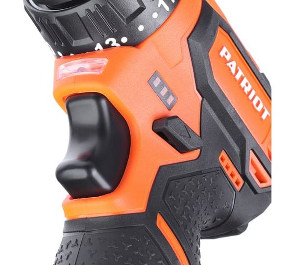 Аккумуляторная дрель-шуруповерт Patriot BR 368Li 180201368, 12 В, 45 Нм, 2 А·ч  детальное изображение - 7