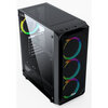 Корпус Powercase Mistral Z4 Mesh LED, Черный вариант - 4