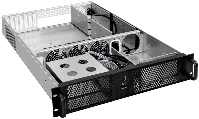 Серверный корпус ExeGate Pro 2U650-08/900ADS, 900 Вт, Черный №2