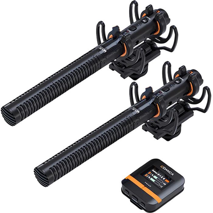 Микрофон - радиосистема Comica VM40 Combo, Черный №1